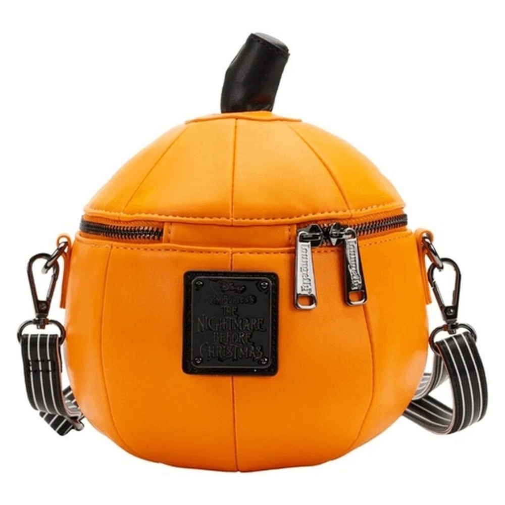 Loungefly Disney The Nightmare Before Christmas Jack Glow Pumpkin Crossbody Bag - Picture 5 of 6